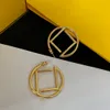 Women Designer Hoop Letter Earrings Fashion Gold Hoops Earring Womens Luxury Big Circle Earrings Jewelry Unisex Earring Studs 2209052D