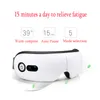 Eye Massager Electric Smart Airbag Vibration Compress Bluetooth Music Massage Relieve Fatigue Dark Circles Protector 220905