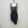seksowne kobiety lady mini seksowne sukienki Grace elegancki bal zamyślający frez z bandaż body koncert wieczorowy klub letni YS52180