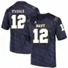 Ws American College Football Wear Personalizzato 2021 NCAA Navy Midshipmen College Jersey Football Dalen Morris Nelson Smith Mychal Cooper Diego Fagot