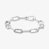 100% 925 Серебряная серебряная цепь я - глазное браслет для женщин для женских ювелирных украшений День святого Валентина