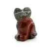 Steen hand gesneden genezingskristallen katten beeldjes beelden home decor kitten 1 6 inch Africa Bloodstone Drop levering 2022 Carshop2006 Amyys