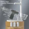 Gun Toys Pistola de agua eléctrica de alta tecnología Juguetes para niños Piscina de playa al aire libre Pistolas de agua de gel de verano de gran capacidad para niños adultos 220905