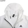 Adidaa 코트 남자의 새로운 가을 2021 재킷 스포츠웨어 후드 캐주얼 윈드 브레이커 재킷 gf3964