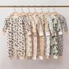 Strampler Frühling Sommer Baby Kleidung Floral geboren Junge Mädchen Strampler Lange Ärmel Weiche Baumwolle geboren Overalls Outfits Säuglingskleidung 220905