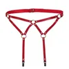 Cinture Street Women Leather Slim Body Bondage Cage Punk Sculpting Harness Cintura in vita Cinghie Gamba Anello Accessori