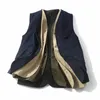 Men's Vests Selling American Trend Multipocket Tooling Short Japanese Retro Casual Jacket Top Clothing 220905