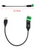 Cables de computadora Convertidor industrial USB a RS485 Protección de actualización RS232 Compatibilidad V2.0 Módulo de placa de conector RS-485 A estándar