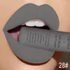 LIGIS GLISS 16 KOLORY MATTE LIPSGLOSS ALEVET Nude Black Brown Liquid Lipstick Makeup Kolor Długotrwały seksowny czerwony różowy niebieski