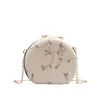 보관 가방 고대 레이스 여성 가방 자수 한 둥근 어깨 메신저 작은 중국 요소 지갑 핸드백