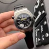 Luxury Mens Mechanical Watch Oak Offshore Automatyczne 15710 Sports Leisure Szwajcarskie ES Na rękę
