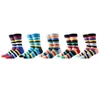 Chaussettes Athlétiques 5-10 Paires Hommes Chaussettes Casual Gentleman Couleur Puzzle Heureux Dans Le Style Stripe Affaires Drôle Robe De Soirée Chaussette En Coton Cadeau De Noël L220905