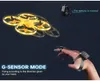 Intelligent Uav RC Mini Quadcopter Induction Drone Montre Intelligente Geste De Détection À Distance Avion UFO Main Contrôle Drone Altitude Maintien Enfants 220905