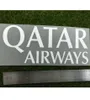20142016 La Liga Qatar Airways 스폰서 패치 아이언 패치 크기는 길이입니다.