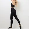 Kadın Tozluk Yoga Takım Nefes Alabilir Hızlı Kurutucu Ultra Hafif Spor Kalça Kalkanı Yüksek Bel Taytlar Güzel Geri Koşu Fitnessgm74R9A1
