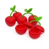 50pcs/lote 10ml Silicone jar Cherry Shap