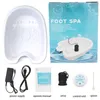 Gezondheid Gadgets Beauty Salon Equipment Pedicure Ionische reiniging Detox voet spa badmachine met infrarood taille riemfunctie