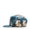Ball Caps Cool 3D Print Coconut Tree Hip Hop Cap per donna Uomo Snapback Hat Casquette Homme