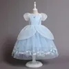 Mädchenkleider Prinzessin Mädchen Verkleidung Karnevalskostüme für Kinder 3 6 8 Jahre Mädchen Cosplay Ballkleid Partykleid Kinder Halloween Kleidung 220905