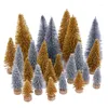 Décorations de Noël faux pin mini artificiel sisal miniature party potep for Ornament