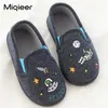 Slipper Boys Child Home Slippers Autumn Cotton Soft Anti Skid Cloud Astronaut Pattern Outdoor Walking Shoes Kids Baby Indoor Slippers 220902