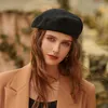 BERETS KVINNSMODE BERET CAPS Vinterhattar för kvinna 2022 Koreansk åttkantig hattartist målare vintage gorra höst sboy cap mujer