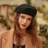 Bérets Femmes Mode Béret Casquettes Chapeaux d'hiver pour femme 2022 Chapeau octogonal coréen Artiste Peintre Vintage Gorra Automne Sboy Cap Mujer