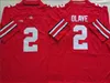 American College Football Wear Homem Ohio State Buckeyes Futebol CJ Stroud College Jersey Chris Olave Garrett Wilson TreVeyon Henderson Jaxon