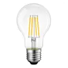 2pcs / lot LED Bodine Bulbe E27 A60 Vintage Lampe AC220V Globe 2W 4W 6W 8W Filament Edison Fights