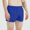 Shorts maschili estate traspirabili a colore solido uomo asciugatura rapida elastico per il tempo libero tronchi da nuoto in spiaggia