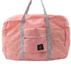 Sacs polochons sac de voyage pliable grande capacité étanche à l'eau Shopping épaule unisexe bagages vêtements stockage tendance printemps