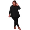 Survêtements grande taille pour femmes 2 Ensemble délicat Femmes Juicy Coutoure Survêtement Mode Confortable Plissé Couleur Pure Volants En Gros Dropshipping L220905