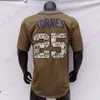 Camisa de beisebol Aaron Juiz Jeter Babe Ruth Rizzo Gleyber Torres Bader Gerrit Cole Cortes Jr. LeMahieu Donaldson Manto Stanton Cabrera Volpe Rodon 0 Domingo Alemão