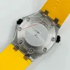 Watch Imported From Japan Series Fully Automatic Hollow Mechanical Movement 42 2mm White