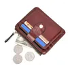 Titulaires de cartes Vintage Purse Portefeuille Hommes Femmes Hommes Money Clamp Mâle PU Cuir Cash Clip Billfold