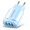 18W 25W Type C Charger 3 Ports Quick Charge EU US AC Home Travel Wall Chargers voor iPhone 13 Samsung Xiaomi Tablet PC met pakket