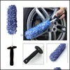 Car Sponge Car Sponge Washing Cleaning Brush Vehicle Tire Effective Soft Wheels Rim Maintenance Flat Professional Accessories Gentle Dhmgd