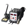 8586D dual digital display welding station hot air blower electric iron welding repair tool Soldering station