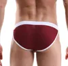 Underpants Briefs calcinhas coloridas de retalhos de retalhos homens para a vida cotidiana desgaste em casa masculina