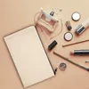 Cosmetic Bags Cases 10 Pcs Blank DIY Craft Canvas Pen Case Makeup Pencil Cotton Travel 220905