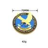 Party Decoratie 1 PC Eagle Totem Car Sticker voor Auto Truck 3D Badge Emblem Decal Auto Accessories 70mm Groothandel