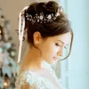 Opaski na głowę Dziewczęta HEDPATEK Pałąk na głowę sztuczna kryształowa perłowa korona włosy Winor Bride ślub dla kobiet maluch Pa yydhhome amz9a