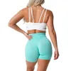 Traje de yoga Nvgtn Seamless Pro Shorts Spandex Mujer Fitness Elástico Transpirable Hiplifting Ocio Deportes Correr 220905