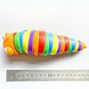 Party Favor Fidget Toys Slug Articulé Flexible 3D Escargot Slugs Soulagement Anti-Anxiété Sensoriel Pour Enfants