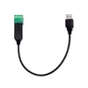 Cables de computadora Convertidor industrial USB a RS485 Protección de actualización RS232 Compatibilidad V2.0 Módulo de placa de conector RS-485 A estándar