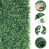 Dekorativa blommor 40x60 cm Artificial Plant Wall Lawn Grass Panels Garden Shop Shopping Center Home Decoration Plastic Turf Green Carpet