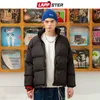 Herren-Daunenparkas LAPPSTER Männer Harajuku Warm Bubble Coat Winterjacke Streetwear Solid Black Man Korean Fashion Puffer Jacken Mäntel 221007