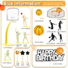 Other Festive Party Supplies L Basketball Cake Toppers Thème Décoration Décorations Pour Garçons Hommes Anniversaire Sports Drop Deliver Mxhome Amvjg