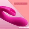 Beauty Items Vibrator Masturbation G-Spot Clitoris Rabbit Female sexy Toys Silicone Dildo Vagina Stick Double Vibration Adult Products for 18