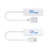 Компьютерные кабели USB 2.0 Adensender Extender Adapter до 200 м с использованием CAT5/6 RJ45 LAN Network Ethernet Cable TX RX Рейвер отправителя